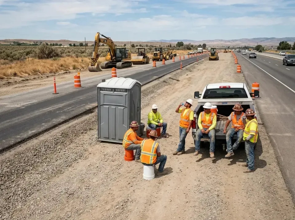 highway-road-construction-crew-007 — frequently asked questions, Porta Potty and Restroom Rentals in Independent Hill, VA